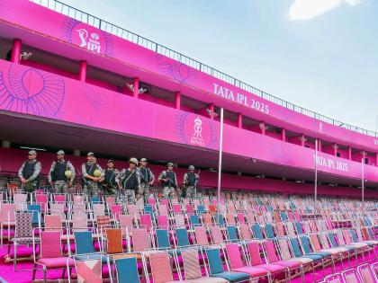SMS Stadium in Jaipur gets bomb threat yet again; security enhanced | SMS Stadium in Jaipur gets bomb threat yet again; security enhanced SMS Stadium in Jaipur gets bomb threat yet again; security enhanced | SMS Stadium in Jaipur gets bomb threat yet again; security enhanced