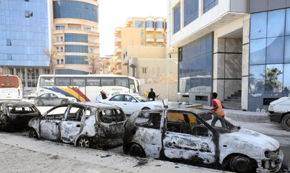 Violent clashes erupt in Libya's Tripoli amid reports about death of security chief | Violent clashes erupt in Libya's Tripoli amid reports about death of security chief Violent clashes erupt in Libya's Tripoli amid reports about death of security chief | Violent clashes erupt in Libya's Tripoli amid reports about death of security chief