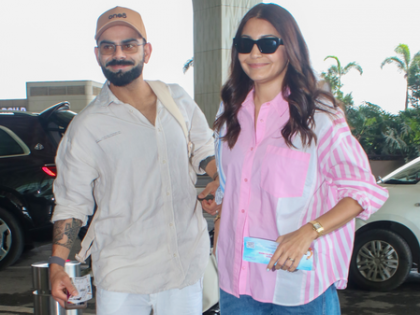 A day after quitting Test cricket, Virat visits Vrindavan with his wife Anushka | A day after quitting Test cricket, Virat visits Vrindavan with his wife Anushka A day after quitting Test cricket, Virat visits Vrindavan with his wife Anushka | A day after quitting Test cricket, Virat visits Vrindavan with his wife Anushka
