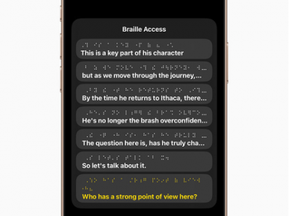 Accessibility labels on App Store, braille access among Apple’s new features | Accessibility labels on App Store, braille access among Apple’s new features Accessibility labels on App Store, braille access among Apple’s new features | Accessibility labels on App Store, braille access among Apple’s new features