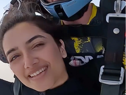 Bhagyashrii Borse on skydiving: 'One life. One breath. One jump.' | Bhagyashrii Borse on skydiving: 'One life. One breath. One jump.' Bhagyashrii Borse on skydiving: 'One life. One breath. One jump.' | Bhagyashrii Borse on skydiving: 'One life. One breath. One jump.'