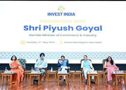 Piyush Goyal takes stock of Invest India in bid to boost manufacturing sector | Piyush Goyal takes stock of Invest India in bid to boost manufacturing sector Piyush Goyal takes stock of Invest India in bid to boost manufacturing sector | Piyush Goyal takes stock of Invest India in bid to boost manufacturing sector