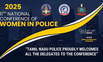 Two-day 11th National Conference of Women in Police begins in Chennai today | Two-day 11th National Conference of Women in Police begins in Chennai today Two-day 11th National Conference of Women in Police begins in Chennai today | Two-day 11th National Conference of Women in Police begins in Chennai today