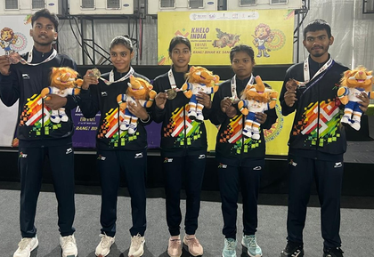 KIYG 2025: Hosts Bihar pick up historic gold medals as Manipur dominate in Thang-Ta | KIYG 2025: Hosts Bihar pick up historic gold medals as Manipur dominate in Thang-Ta KIYG 2025: Hosts Bihar pick up historic gold medals as Manipur dominate in Thang-Ta | KIYG 2025: Hosts Bihar pick up historic gold medals as Manipur dominate in Thang-Ta