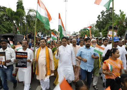 BJP holds 'Tiranga Yatra' in Tripura, Mizoram to honour armed forces | BJP holds 'Tiranga Yatra' in Tripura, Mizoram to honour armed forces BJP holds 'Tiranga Yatra' in Tripura, Mizoram to honour armed forces | BJP holds 'Tiranga Yatra' in Tripura, Mizoram to honour armed forces
