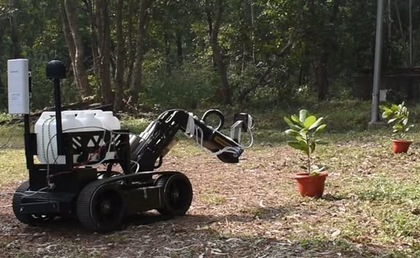 IIT Kharagpur’s new smart tracked robot detects crop disease, sprays pesticide | IIT Kharagpur’s new smart tracked robot detects crop disease, sprays pesticide IIT Kharagpur’s new smart tracked robot detects crop disease, sprays pesticide | IIT Kharagpur’s new smart tracked robot detects crop disease, sprays pesticide