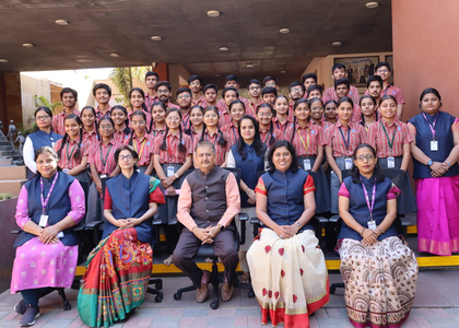 Gautam Adani lauds students, teachers for 100 pc CBSE results at Adani Vidya Mandir | Gautam Adani lauds students, teachers for 100 pc CBSE results at Adani Vidya Mandir Gautam Adani lauds students, teachers for 100 pc CBSE results at Adani Vidya Mandir | Gautam Adani lauds students, teachers for 100 pc CBSE results at Adani Vidya Mandir