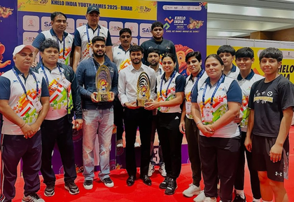 KIYG 2025: Dr. Mandaviya congratulates Maharashtra for hat-trick of titles, Bihar for hosting Games | KIYG 2025: Dr. Mandaviya congratulates Maharashtra for hat-trick of titles, Bihar for hosting Games KIYG 2025: Dr. Mandaviya congratulates Maharashtra for hat-trick of titles, Bihar for hosting Games | KIYG 2025: Dr. Mandaviya congratulates Maharashtra for hat-trick of titles, Bihar for hosting Games