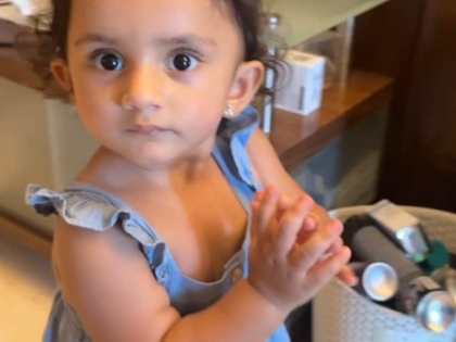 This is Rahul Vaidya's little munchkin Navya's favorite time pass | This is Rahul Vaidya's little munchkin Navya's favorite time pass This is Rahul Vaidya's little munchkin Navya's favorite time pass | This is Rahul Vaidya's little munchkin Navya's favorite time pass