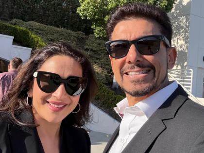 Madhuri Dixit attends son Arin's graduation with husband Dr Nene | Madhuri Dixit attends son Arin's graduation with husband Dr Nene Madhuri Dixit attends son Arin's graduation with husband Dr Nene | Madhuri Dixit attends son Arin's graduation with husband Dr Nene