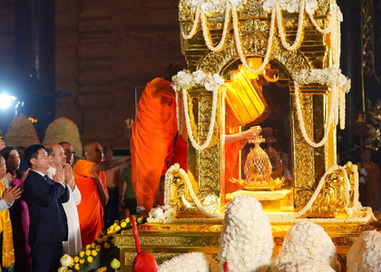 Vietnam: Sacred relics of Lord Buddha from India enshrined in Tam Chuc Pagoda | Vietnam: Sacred relics of Lord Buddha from India enshrined in Tam Chuc Pagoda Vietnam: Sacred relics of Lord Buddha from India enshrined in Tam Chuc Pagoda | Vietnam: Sacred relics of Lord Buddha from India enshrined in Tam Chuc Pagoda