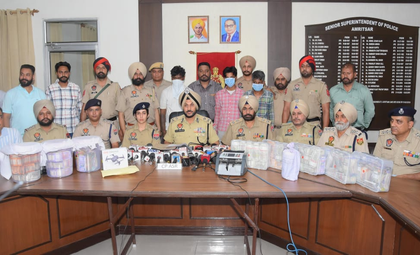 Punjab Police bust two smuggling networks, three held | Punjab Police bust two smuggling networks, three held Punjab Police bust two smuggling networks, three held | Punjab Police bust two smuggling networks, three held
