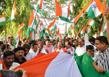 NDA holds Tiranga Yatra in Bihar to celebrate Op Sindoor's success | NDA holds Tiranga Yatra in Bihar to celebrate Op Sindoor's success NDA holds Tiranga Yatra in Bihar to celebrate Op Sindoor's success | NDA holds Tiranga Yatra in Bihar to celebrate Op Sindoor's success