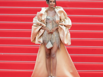 Nancy Tyagi pays tribute to her mother with a two-piece couture set at Cannes | Nancy Tyagi pays tribute to her mother with a two-piece couture set at Cannes Nancy Tyagi pays tribute to her mother with a two-piece couture set at Cannes | Nancy Tyagi pays tribute to her mother with a two-piece couture set at Cannes