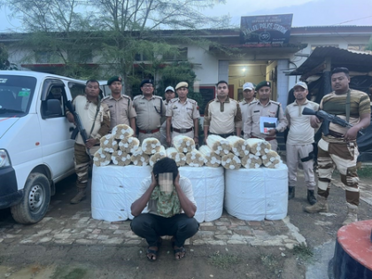 Manipur man arrested for illegally trading peacock feather shafts to Myanmar | Manipur man arrested for illegally trading peacock feather shafts to Myanmar Manipur man arrested for illegally trading peacock feather shafts to Myanmar | Manipur man arrested for illegally trading peacock feather shafts to Myanmar