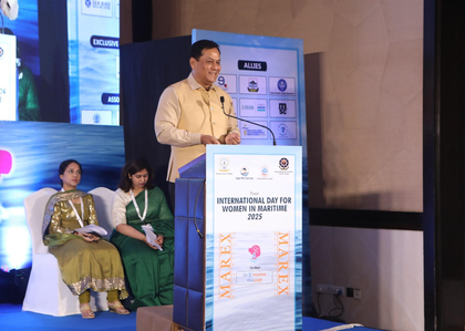 Centre launches Sagar Mein Samman to give women more jobs in maritime sector | Centre launches Sagar Mein Samman to give women more jobs in maritime sector Centre launches Sagar Mein Samman to give women more jobs in maritime sector | Centre launches Sagar Mein Samman to give women more jobs in maritime sector