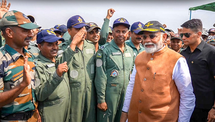 '30 lakh sainik ke peeche, 150 crore Hindustani..': BJP releases song on Operation Sindoor | '30 lakh sainik ke peeche, 150 crore Hindustani..': BJP releases song on Operation Sindoor '30 lakh sainik ke peeche, 150 crore Hindustani..': BJP releases song on Operation Sindoor | '30 lakh sainik ke peeche, 150 crore Hindustani..': BJP releases song on Operation Sindoor