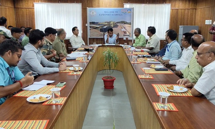 Tripura: Meeting held to discuss Centre’s port restriction on Bangladeshi goods | Tripura: Meeting held to discuss Centre’s port restriction on Bangladeshi goods Tripura: Meeting held to discuss Centre’s port restriction on Bangladeshi goods | Tripura: Meeting held to discuss Centre’s port restriction on Bangladeshi goods
