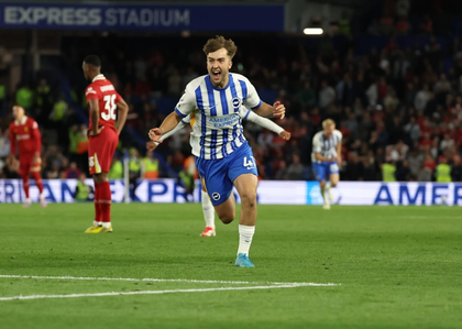 Brighton beat champions Liverpool to boost European hopes | Brighton beat champions Liverpool to boost European hopes