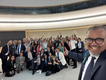 WHO adopts historic Pandemic Agreement to bridge global healthcare gaps, inequities | WHO adopts historic Pandemic Agreement to bridge global healthcare gaps, inequities WHO adopts historic Pandemic Agreement to bridge global healthcare gaps, inequities | WHO adopts historic Pandemic Agreement to bridge global healthcare gaps, inequities