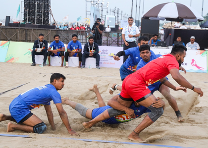 Khelo India Beach Games: Exciting times ahead as kabaddi moves from mat to sand | Khelo India Beach Games: Exciting times ahead as kabaddi moves from mat to sand Khelo India Beach Games: Exciting times ahead as kabaddi moves from mat to sand | Khelo India Beach Games: Exciting times ahead as kabaddi moves from mat to sand