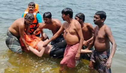Two drown in Jamshedpur's Dimna Lake, bodies recovered after long search | Two drown in Jamshedpur's Dimna Lake, bodies recovered after long search Two drown in Jamshedpur's Dimna Lake, bodies recovered after long search | Two drown in Jamshedpur's Dimna Lake, bodies recovered after long search