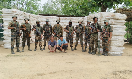 Contraband, cattle valued at Rs 3.94 crore seized in Manipur & Tripura; four held | Contraband, cattle valued at Rs 3.94 crore seized in Manipur & Tripura; four held Contraband, cattle valued at Rs 3.94 crore seized in Manipur & Tripura; four held | Contraband, cattle valued at Rs 3.94 crore seized in Manipur & Tripura; four held