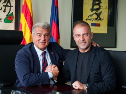 Hansi Flick pens contract extension with FC Barcelona until 2027 | Hansi Flick pens contract extension with FC Barcelona until 2027 Hansi Flick pens contract extension with FC Barcelona until 2027 | Hansi Flick pens contract extension with FC Barcelona until 2027