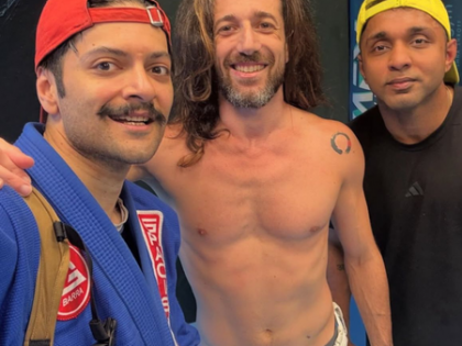 Ali Fazal trains with Italian MMA fighter Umberto Barbagallo for ‘Rakht Brahmand’ | Ali Fazal trains with Italian MMA fighter Umberto Barbagallo for ‘Rakht Brahmand’ Ali Fazal trains with Italian MMA fighter Umberto Barbagallo for ‘Rakht Brahmand’ | Ali Fazal trains with Italian MMA fighter Umberto Barbagallo for ‘Rakht Brahmand’