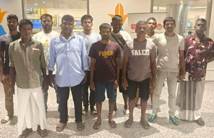 11 TN fishermen return home after release from Sri Lankan custody | 11 TN fishermen return home after release from Sri Lankan custody 11 TN fishermen return home after release from Sri Lankan custody | 11 TN fishermen return home after release from Sri Lankan custody