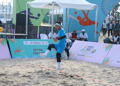 KIBG 2025: Jimi Okram completes 25 years, keeps pioneering Manipur’s Sepak Takraw revolution | KIBG 2025: Jimi Okram completes 25 years, keeps pioneering Manipur’s Sepak Takraw revolution KIBG 2025: Jimi Okram completes 25 years, keeps pioneering Manipur’s Sepak Takraw revolution | KIBG 2025: Jimi Okram completes 25 years, keeps pioneering Manipur’s Sepak Takraw revolution