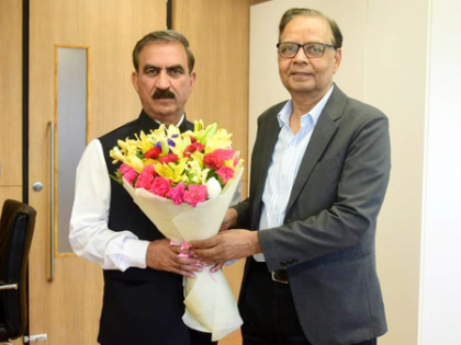 Himachal CM meets Finance Commission head, seeks assistance | Himachal CM meets Finance Commission head, seeks assistance Himachal CM meets Finance Commission head, seeks assistance | Himachal CM meets Finance Commission head, seeks assistance