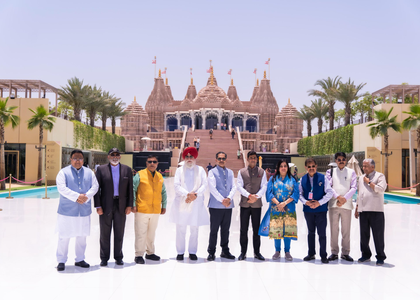 In UAE, Indian delegation conveys message of harmony, tolerance and peaceful coexistence | In UAE, Indian delegation conveys message of harmony, tolerance and peaceful coexistence In UAE, Indian delegation conveys message of harmony, tolerance and peaceful coexistence | In UAE, Indian delegation conveys message of harmony, tolerance and peaceful coexistence