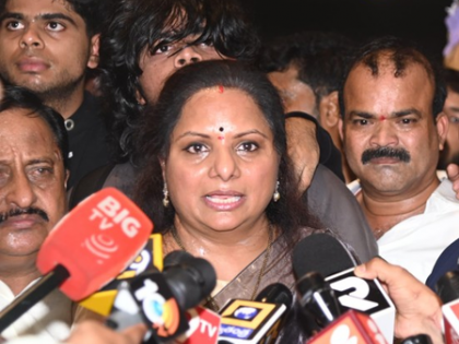 KCR is god but surrounded by devils, says Kavitha amid storm over letter | KCR is god but surrounded by devils, says Kavitha amid storm over letter KCR is god but surrounded by devils, says Kavitha amid storm over letter | KCR is god but surrounded by devils, says Kavitha amid storm over letter