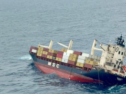 Container ship capsizes off Kerala coast; spillover of hazardous materials suspected | Container ship capsizes off Kerala coast; spillover of hazardous materials suspected Container ship capsizes off Kerala coast; spillover of hazardous materials suspected | Container ship capsizes off Kerala coast; spillover of hazardous materials suspected