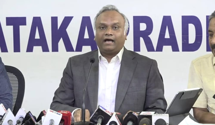 K’taka Minister Priyank Kharge slams BJP over protest, refuses ‘highhandedness’ | K’taka Minister Priyank Kharge slams BJP over protest, refuses ‘highhandedness’ K’taka Minister Priyank Kharge slams BJP over protest, refuses ‘highhandedness’ | K’taka Minister Priyank Kharge slams BJP over protest, refuses ‘highhandedness’