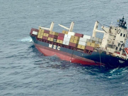 Indian Coast Guard on high alert after Liberian-flagged vessel sinks off Kochi coast | Indian Coast Guard on high alert after Liberian-flagged vessel sinks off Kochi coast Indian Coast Guard on high alert after Liberian-flagged vessel sinks off Kochi coast | Indian Coast Guard on high alert after Liberian-flagged vessel sinks off Kochi coast