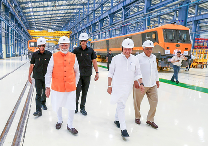 PM Modi highlights role of Indian Railways in building a greener future | PM Modi highlights role of Indian Railways in building a greener future PM Modi highlights role of Indian Railways in building a greener future | PM Modi highlights role of Indian Railways in building a greener future