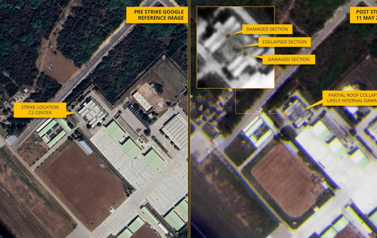 New satellite image shows structural damage to Command & Control building at Pak’s Murid airbase | New satellite image shows structural damage to Command & Control building at Pak’s Murid airbase