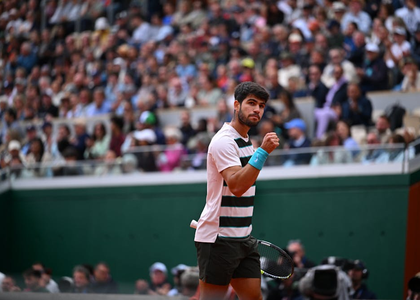 French Open: Champion Alcaraz begins title defence in style with clinical win over Zeppieri | French Open: Champion Alcaraz begins title defence in style with clinical win over Zeppieri French Open: Champion Alcaraz begins title defence in style with clinical win over Zeppieri | French Open: Champion Alcaraz begins title defence in style with clinical win over Zeppieri