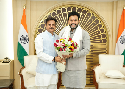 Madhya Pradesh Deputy CM Rajendra Shukla meets Civil Aviation Minister in Delhi | Madhya Pradesh Deputy CM Rajendra Shukla meets Civil Aviation Minister in Delhi Madhya Pradesh Deputy CM Rajendra Shukla meets Civil Aviation Minister in Delhi | Madhya Pradesh Deputy CM Rajendra Shukla meets Civil Aviation Minister in Delhi