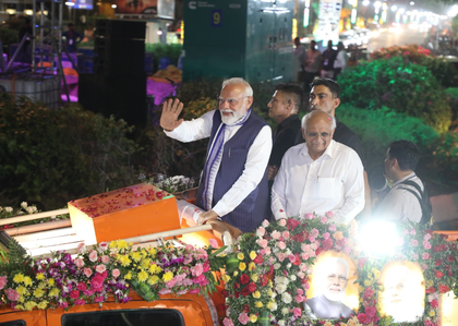 PM Modi talks tough on terror on his first roadshow in Gujarat post Op-Sindoor | PM Modi talks tough on terror on his first roadshow in Gujarat post Op-Sindoor PM Modi talks tough on terror on his first roadshow in Gujarat post Op-Sindoor | PM Modi talks tough on terror on his first roadshow in Gujarat post Op-Sindoor