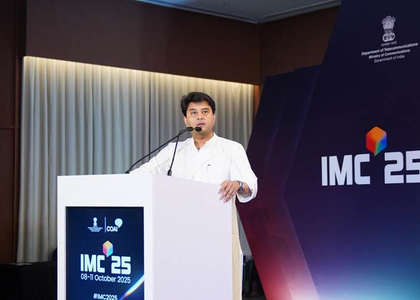 IMC 2025 to showcase capabilities India has built over last decade: Minister | IMC 2025 to showcase capabilities India has built over last decade: Minister IMC 2025 to showcase capabilities India has built over last decade: Minister | IMC 2025 to showcase capabilities India has built over last decade: Minister