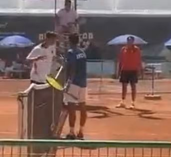 Pak player’s unsportsmanlike behaviour after loss to India in U16 Davis Cup sparks outrage | Pak player’s unsportsmanlike behaviour after loss to India in U16 Davis Cup sparks outrage Pak player’s unsportsmanlike behaviour after loss to India in U16 Davis Cup sparks outrage | Pak player’s unsportsmanlike behaviour after loss to India in U16 Davis Cup sparks outrage