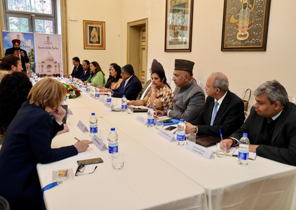 Ravi Shankar Prasad-led delegation heads to Denmark after presenting anti-terror stand in Italy | Ravi Shankar Prasad-led delegation heads to Denmark after presenting anti-terror stand in Italy Ravi Shankar Prasad-led delegation heads to Denmark after presenting anti-terror stand in Italy | Ravi Shankar Prasad-led delegation heads to Denmark after presenting anti-terror stand in Italy