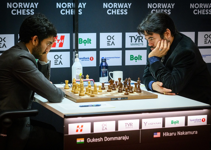 Norway Chess: Gukesh bounces back in Rd 3, beats world no. 2 Hikaru Nakamura | Norway Chess: Gukesh bounces back in Rd 3, beats world no. 2 Hikaru Nakamura Norway Chess: Gukesh bounces back in Rd 3, beats world no. 2 Hikaru Nakamura | Norway Chess: Gukesh bounces back in Rd 3, beats world no. 2 Hikaru Nakamura