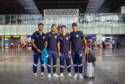 Preparing for perfect challenges, Indian men's football team reaches Thailand | Preparing for perfect challenges, Indian men's football team reaches Thailand Preparing for perfect challenges, Indian men's football team reaches Thailand | Preparing for perfect challenges, Indian men's football team reaches Thailand