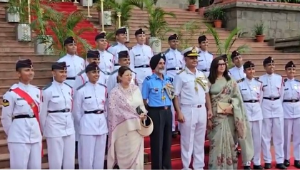 NDA makes history with first batch of 17 women cadets graduating from India's premier institute | NDA makes history with first batch of 17 women cadets graduating from India's premier institute NDA makes history with first batch of 17 women cadets graduating from India's premier institute | NDA makes history with first batch of 17 women cadets graduating from India's premier institute