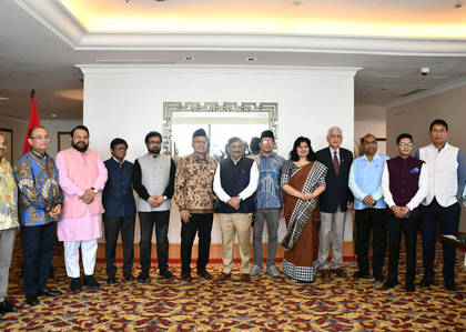 Sanjay Jha-led delegation meets Islamic leaders in Indonesia, reaffirms India’s zero-tolerance stand on Terrorism | Sanjay Jha-led delegation meets Islamic leaders in Indonesia, reaffirms India’s zero-tolerance stand on Terrorism Sanjay Jha-led delegation meets Islamic leaders in Indonesia, reaffirms India’s zero-tolerance stand on Terrorism | Sanjay Jha-led delegation meets Islamic leaders in Indonesia, reaffirms India’s zero-tolerance stand on Terrorism