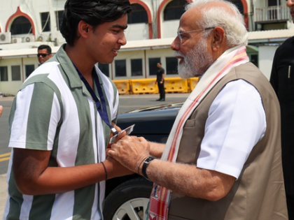 PM Modi meets IPL star Vaibhav Suryavanshi and his parents in Patna | PM Modi meets IPL star Vaibhav Suryavanshi and his parents in Patna PM Modi meets IPL star Vaibhav Suryavanshi and his parents in Patna | PM Modi meets IPL star Vaibhav Suryavanshi and his parents in Patna